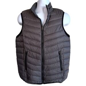 Fabletics Fenway Quilted Down Puffer Vest Size XL Outdoors Hiking Gorpcore Cabin